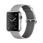 Stylish Smartwatch with Grey Nylon Strap – Modern Digital Watch